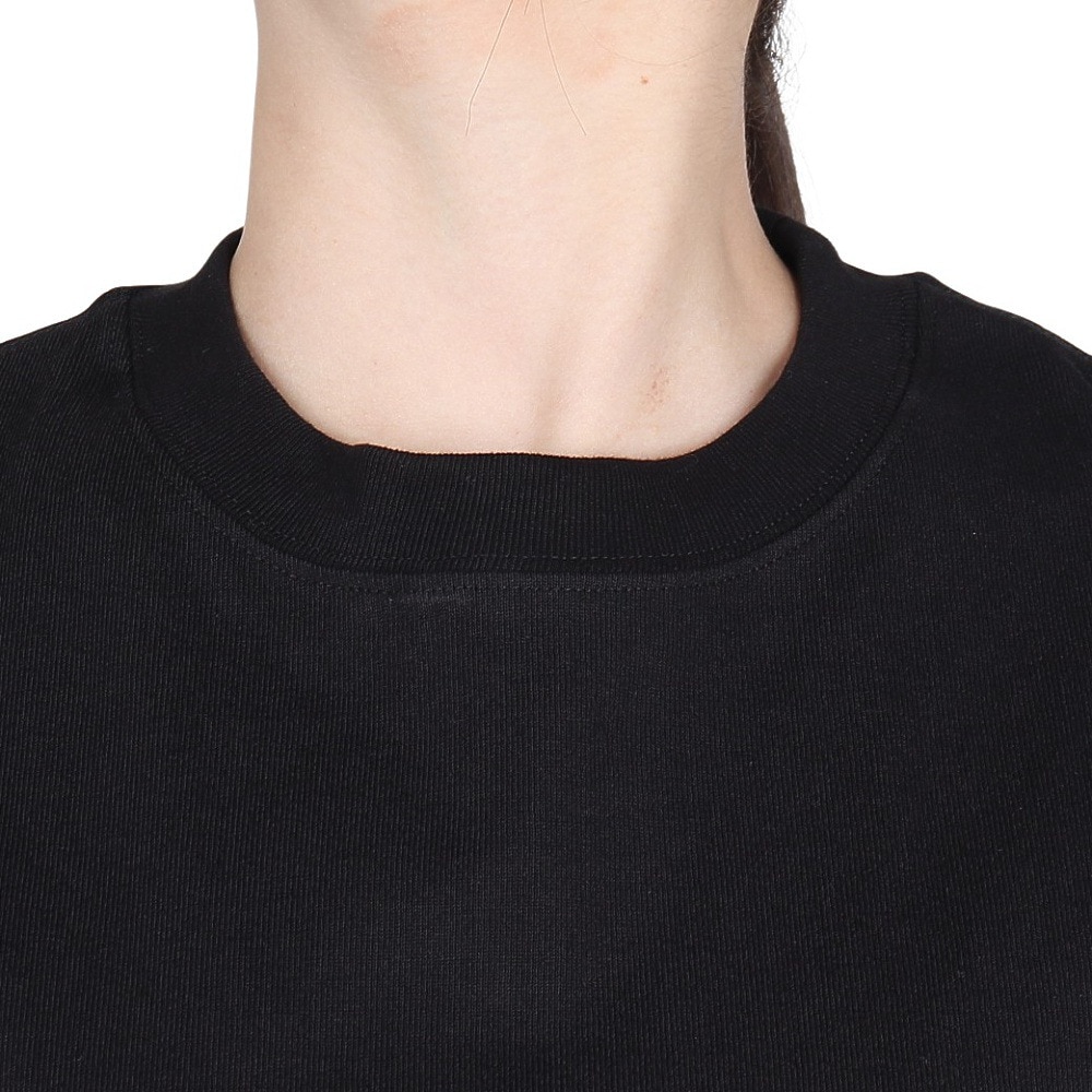 チャムス（CHUMS）（レディース）半袖Tシャツ ヘビーウエイトポケットTシャツ CH11-2272-K001 ブラック オーバーサイズ 厚地