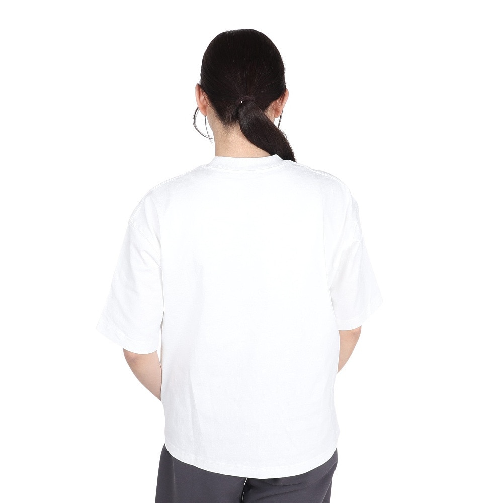 チャムス（CHUMS）（レディース）半袖Tシャツ ヘビーウエイトポケットTシャツ CH11-2272-W001 ホワイト オーバーサイズ 厚地