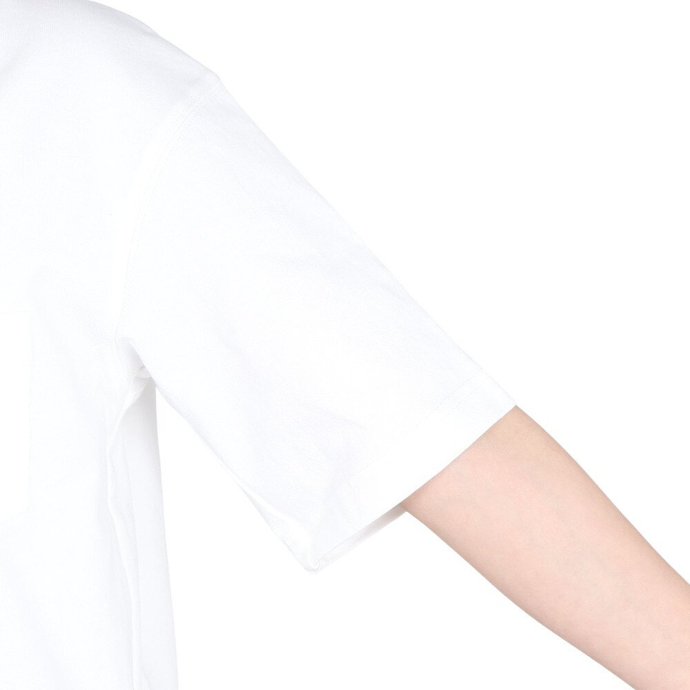 チャムス（CHUMS）（レディース）半袖Tシャツ ヘビーウエイトポケットTシャツ CH11-2272-W001 ホワイト オーバーサイズ 厚地