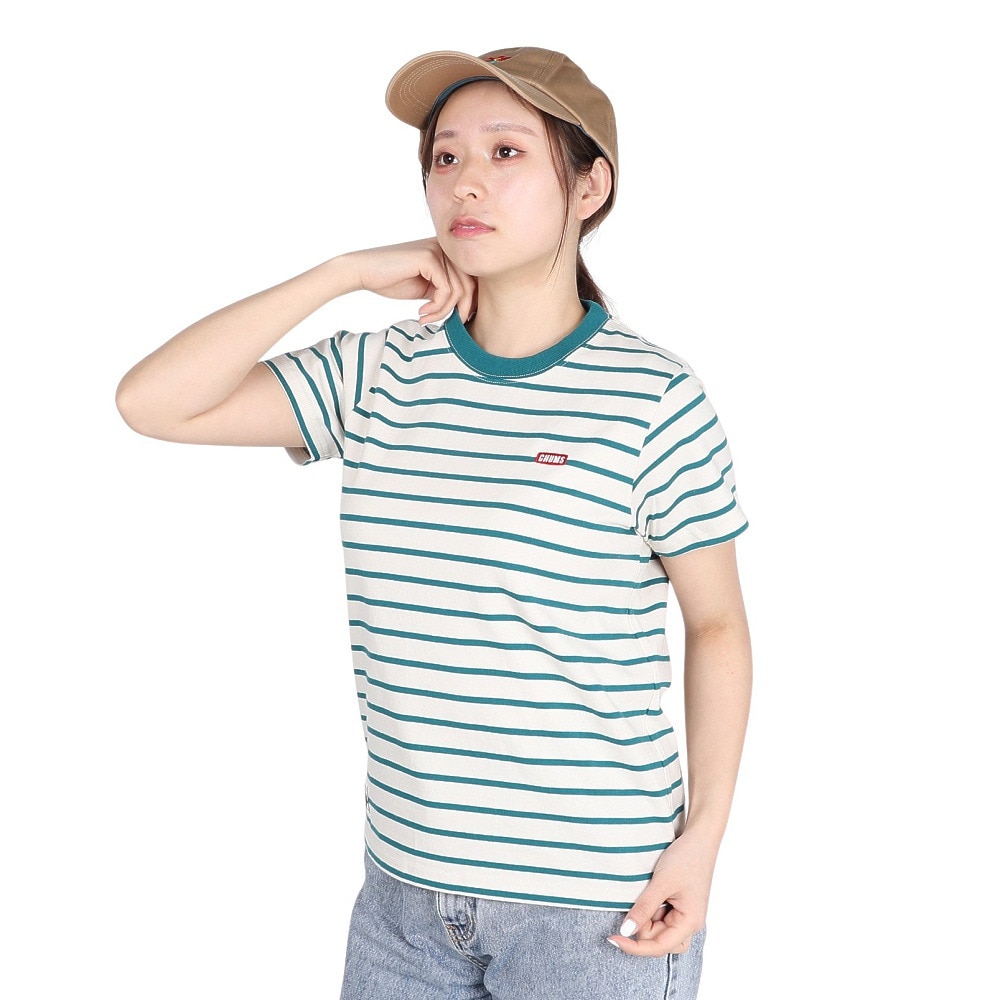 チャムス（CHUMS）（レディース）ボディ ロゴ 半袖Tシャツ CH11-2279-W106
