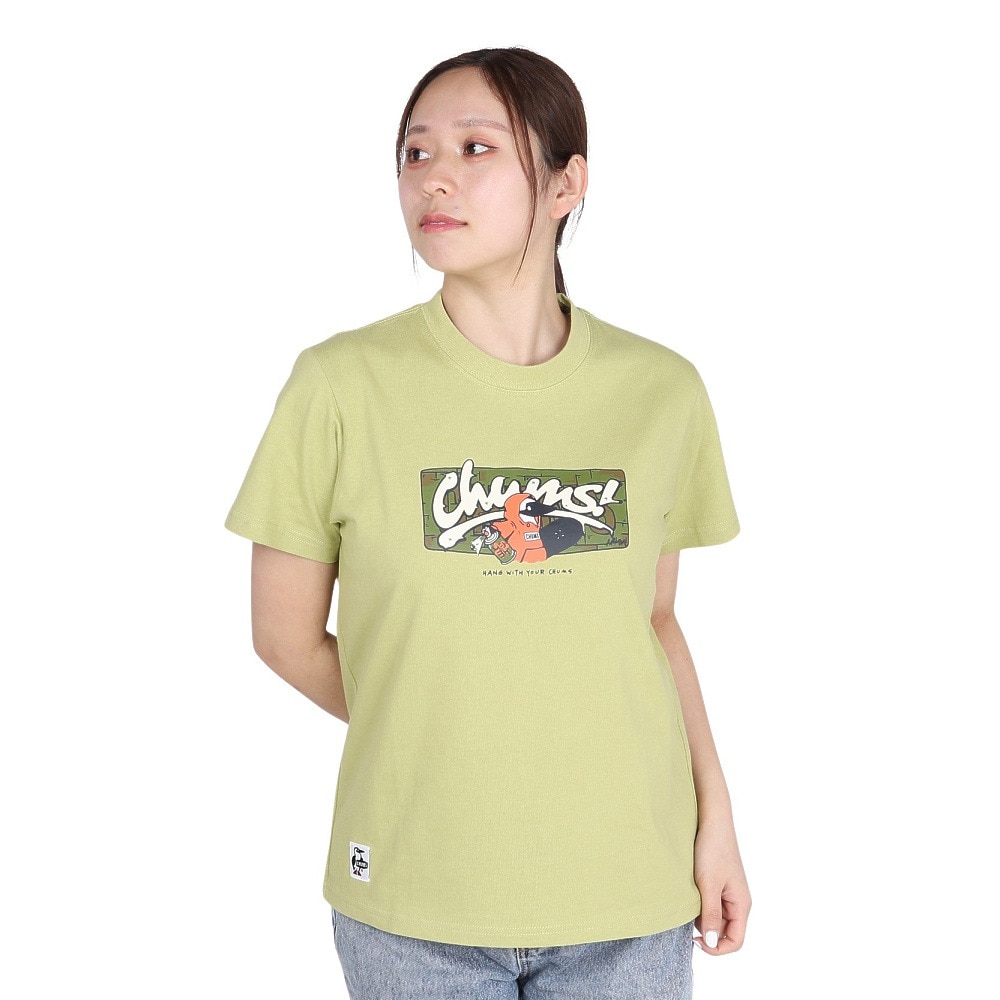 チャムス（CHUMS）（レディース）アンチバグ グラフィティTシャツ CH11-2507-M118
