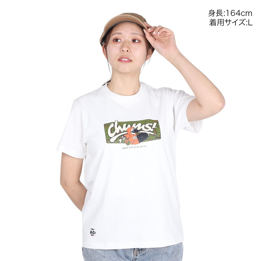 チャムス（CHUMS）（レディース）アンチバグ グラフィティTシャツ CH11-2507-W001