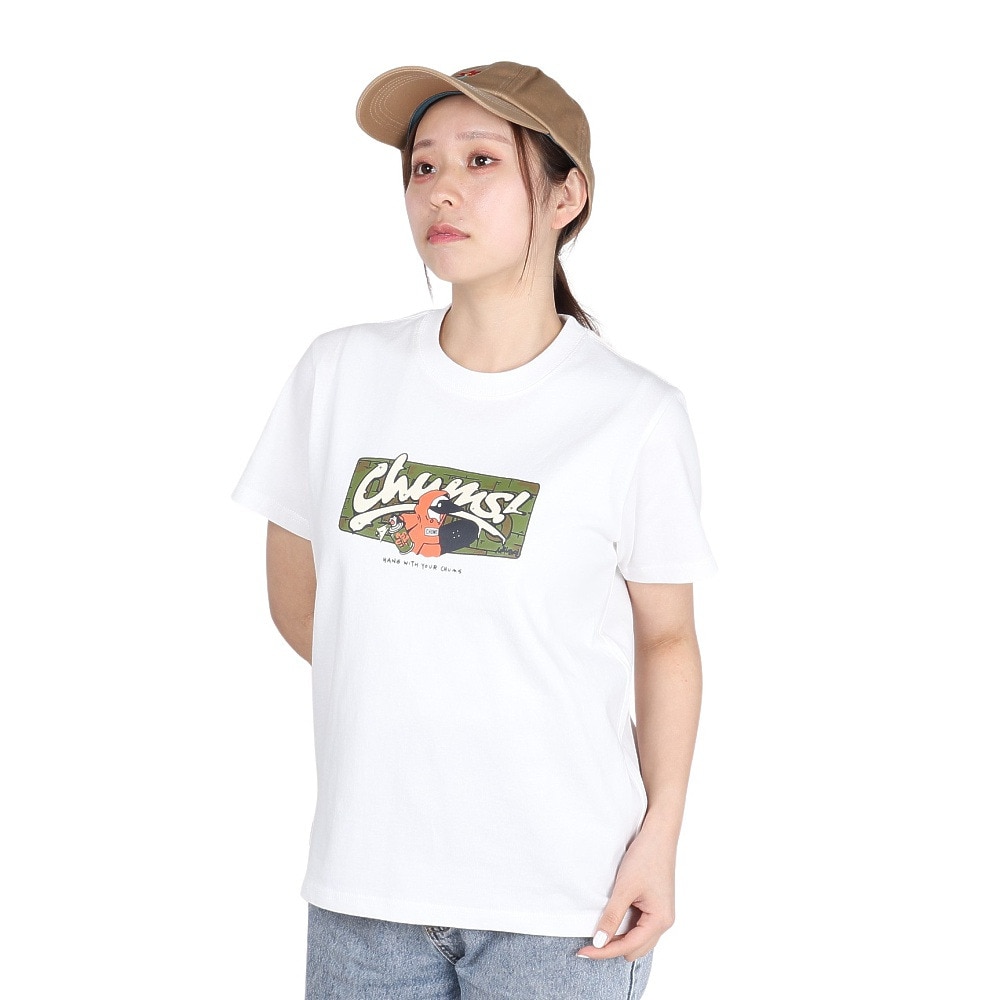 チャムス（CHUMS）（レディース）アンチバグ グラフィティTシャツ CH11-2507-W001