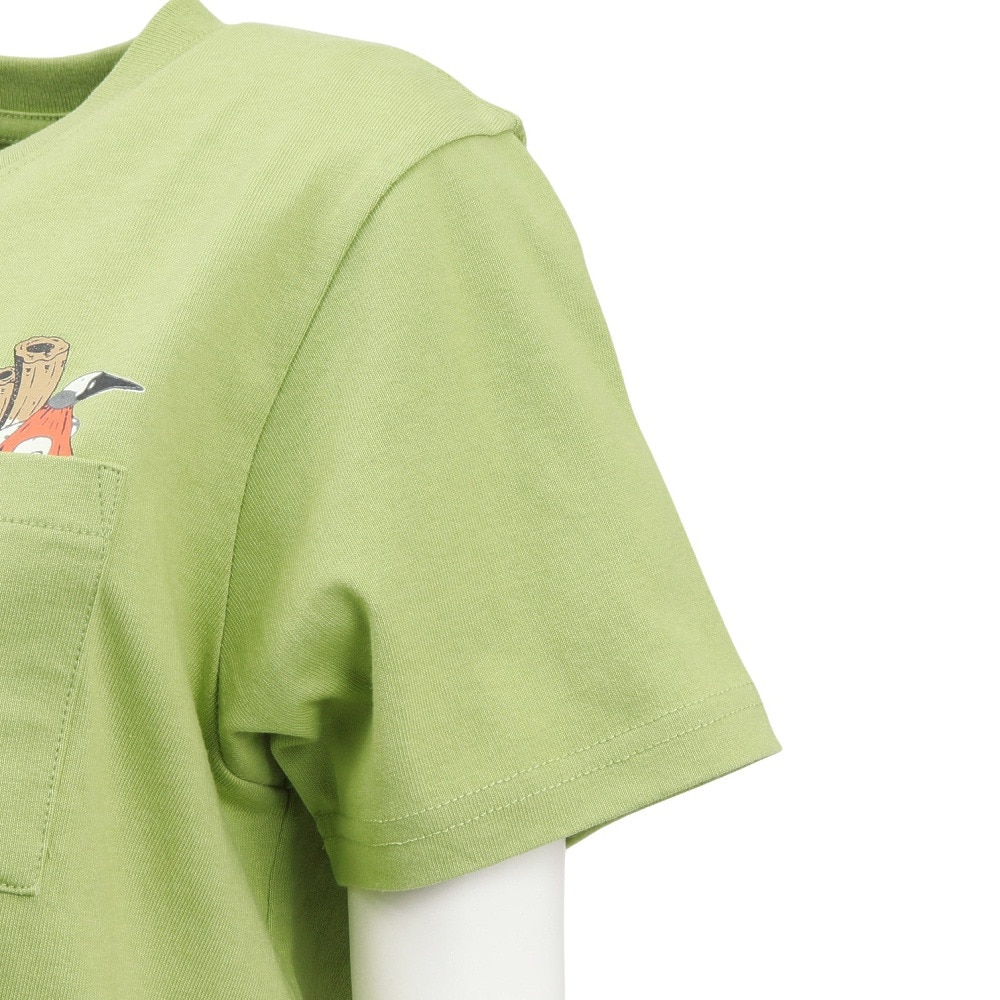 チャムス（CHUMS）（レディース）アンチバグ フード妖怪 ポケット Tシャツ CH11-2508-M118