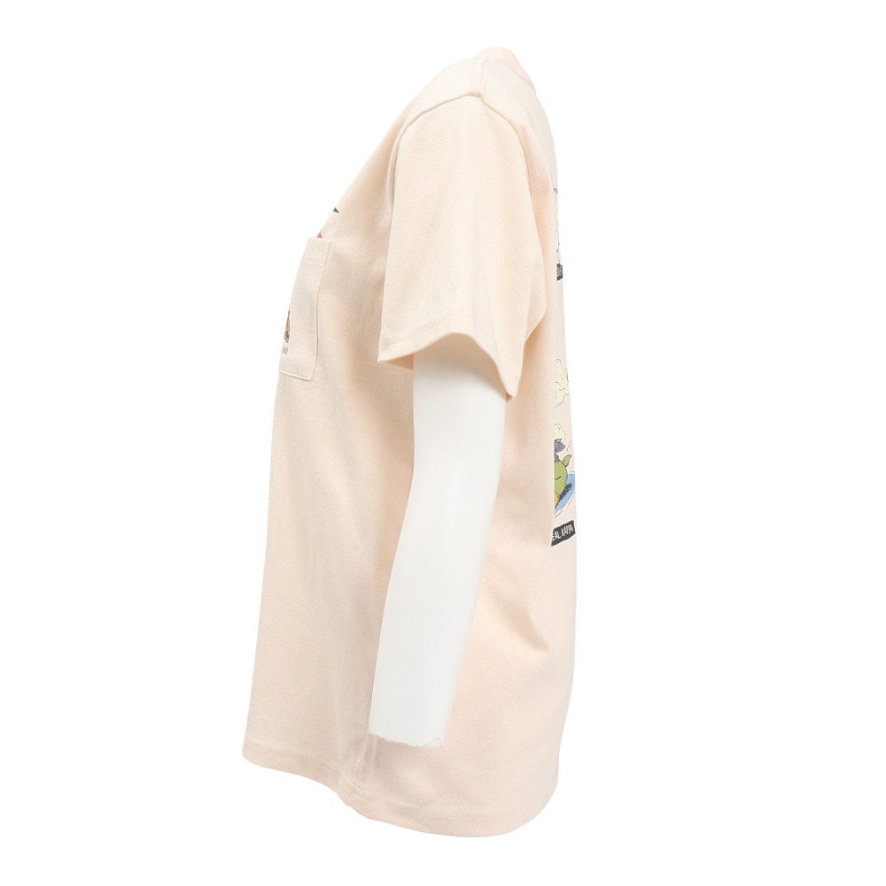 チャムス（CHUMS）（レディース）アンチバグ フード妖怪 ポケット Tシャツ CH11-2508-R058