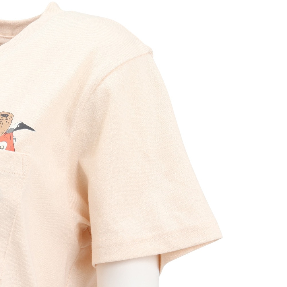 チャムス（CHUMS）（レディース）アンチバグ フード妖怪 ポケット Tシャツ CH11-2508-R058