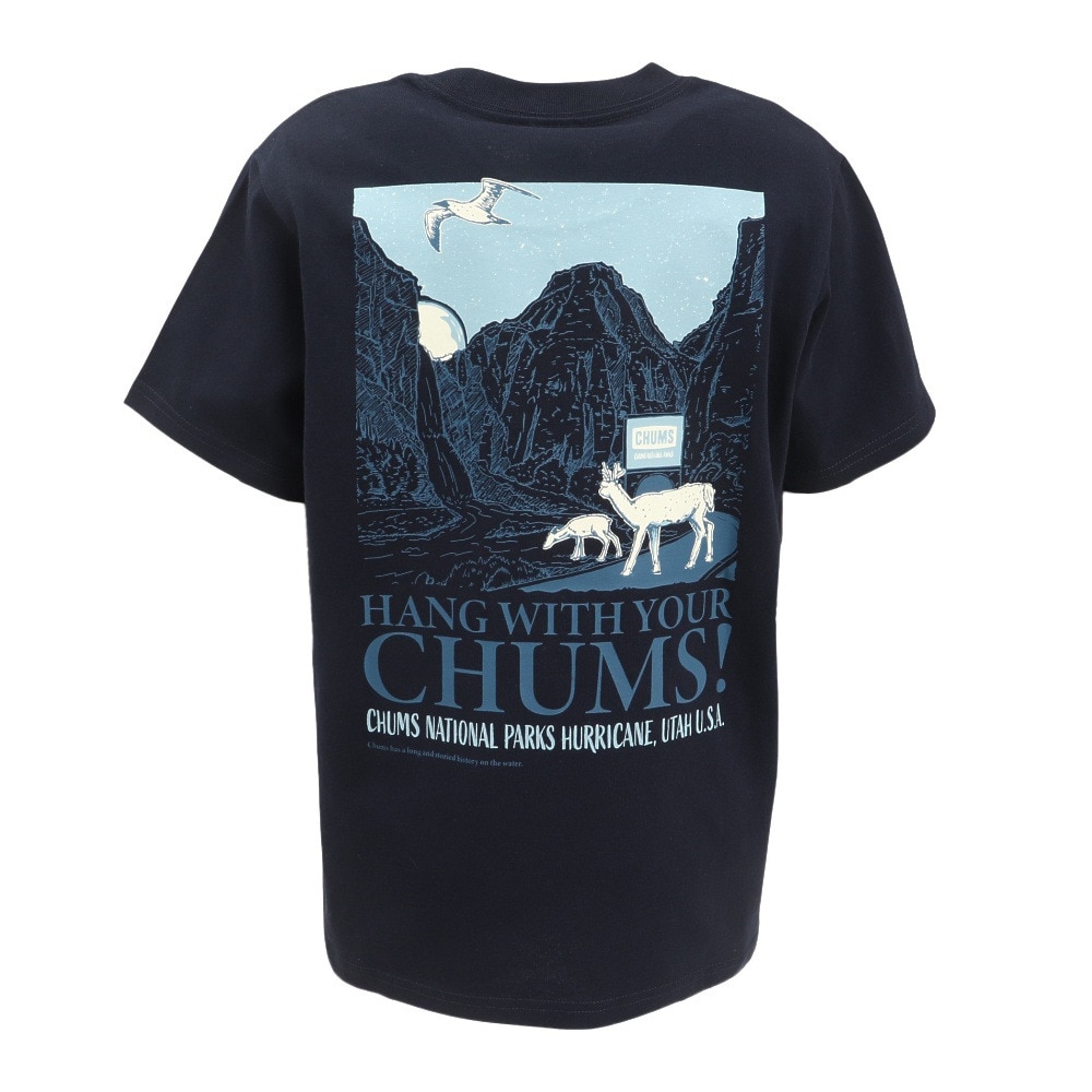 チャムス（CHUMS）（レディース）アンチバグ ナショナルパークス Tシャツ CH11-2510-N001