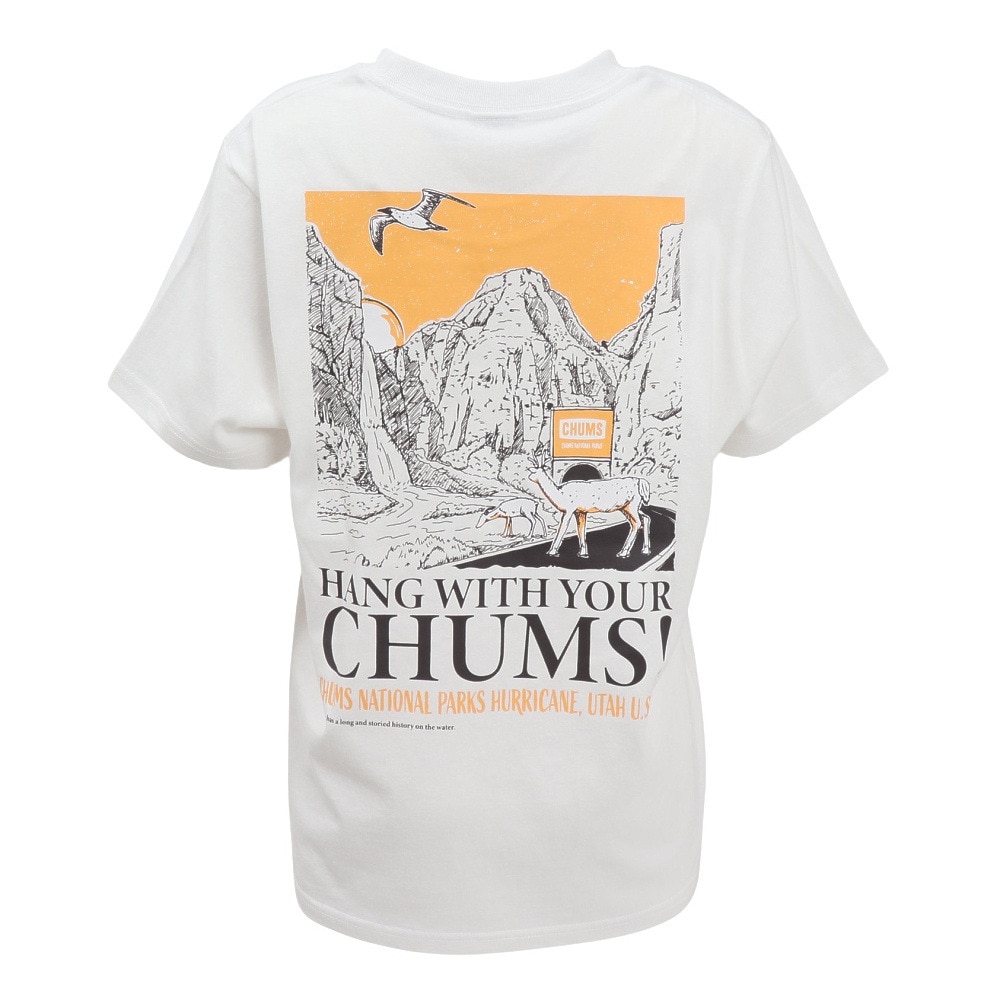 チャムス（CHUMS）（レディース）アンチバグ ナショナルパークス Tシャツ CH11-2510-W001