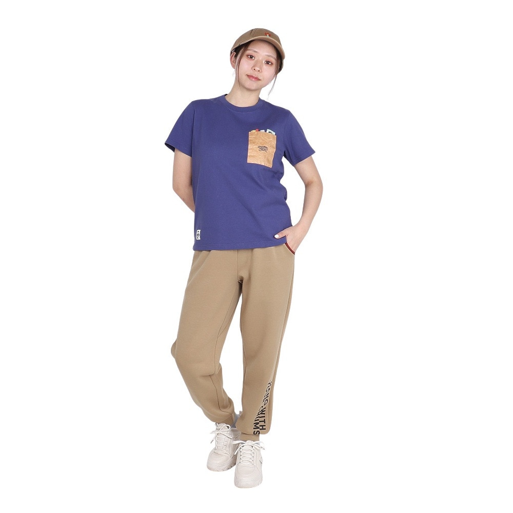 チャムス（CHUMS）（レディース）チャムリーズマーケットポケット Tシャツ CH11-2517-P001