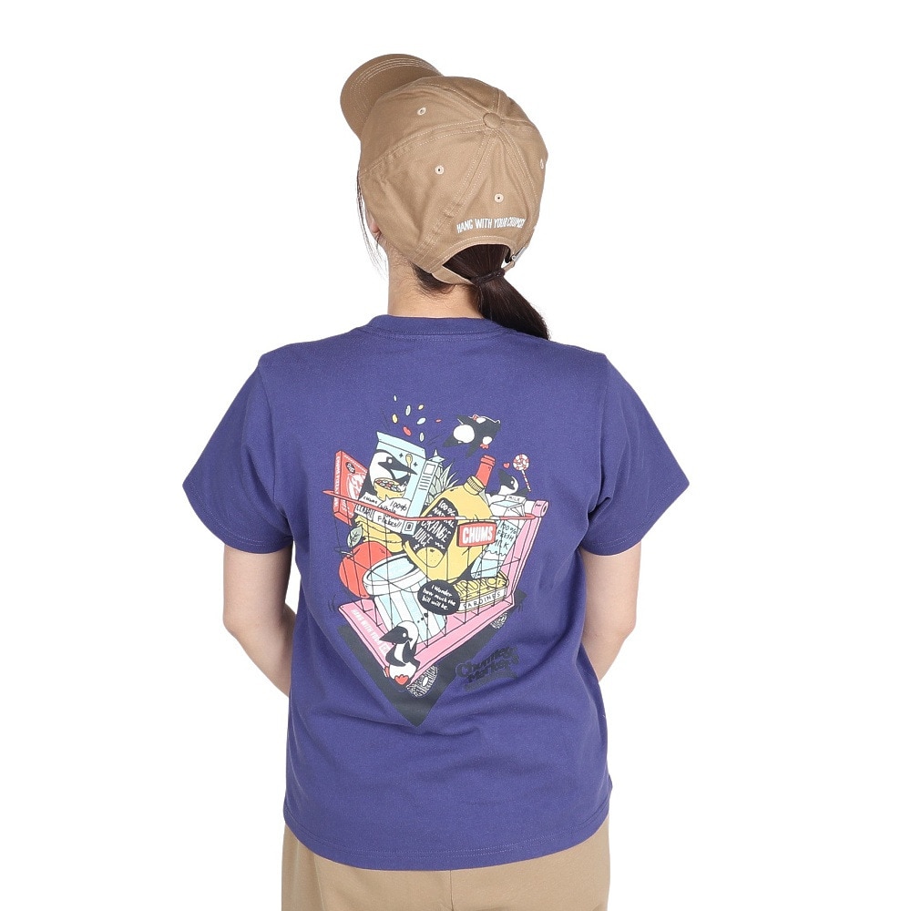 チャムス（CHUMS）（レディース）チャムリーズマーケットポケット Tシャツ CH11-2517-P001