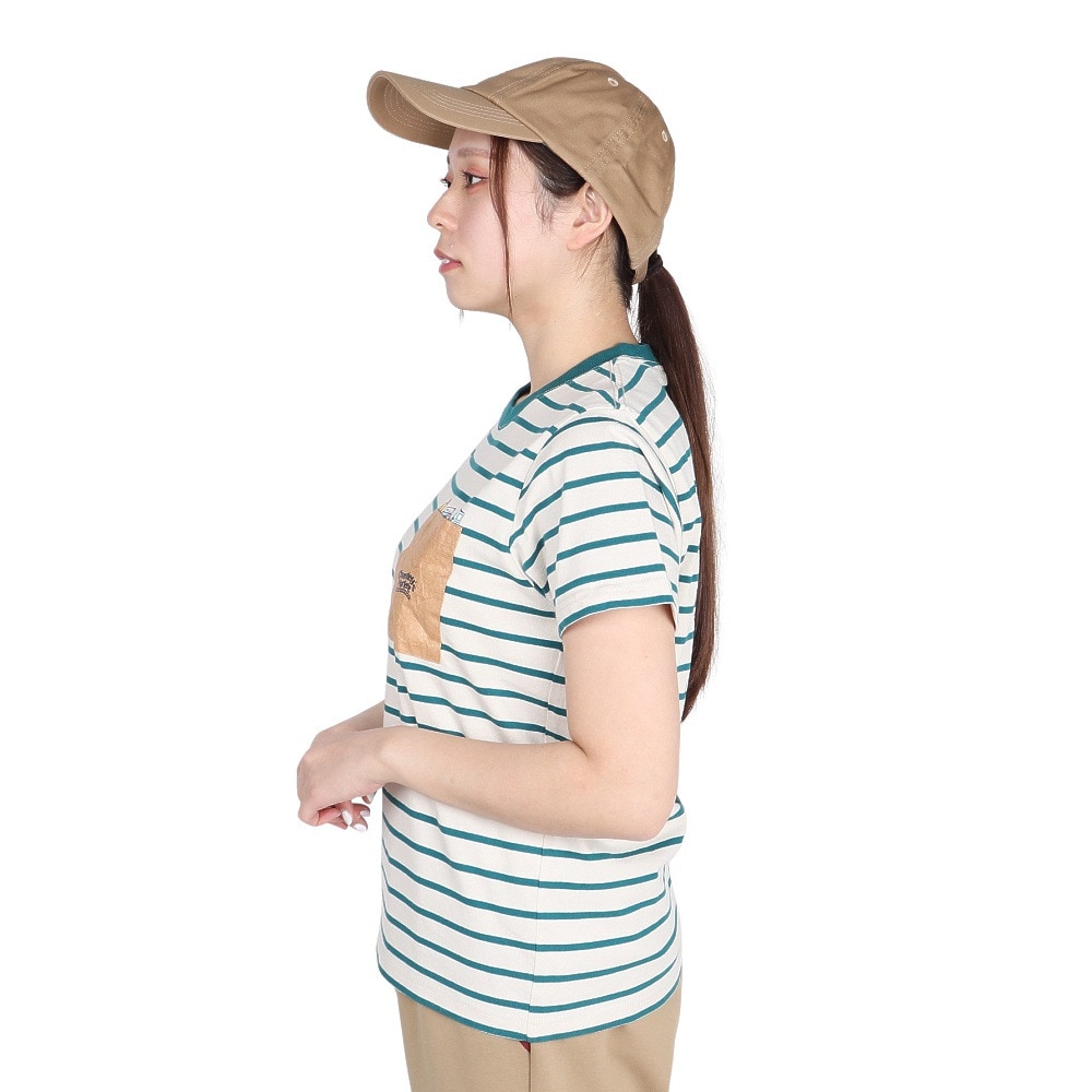 チャムス（CHUMS）（レディース）チャムリーズマーケットポケット Tシャツ CH11-2517-W106