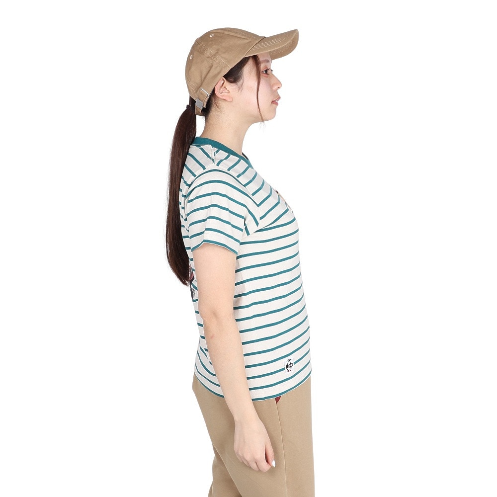 チャムス（CHUMS）（レディース）チャムリーズマーケットポケット Tシャツ CH11-2517-W106