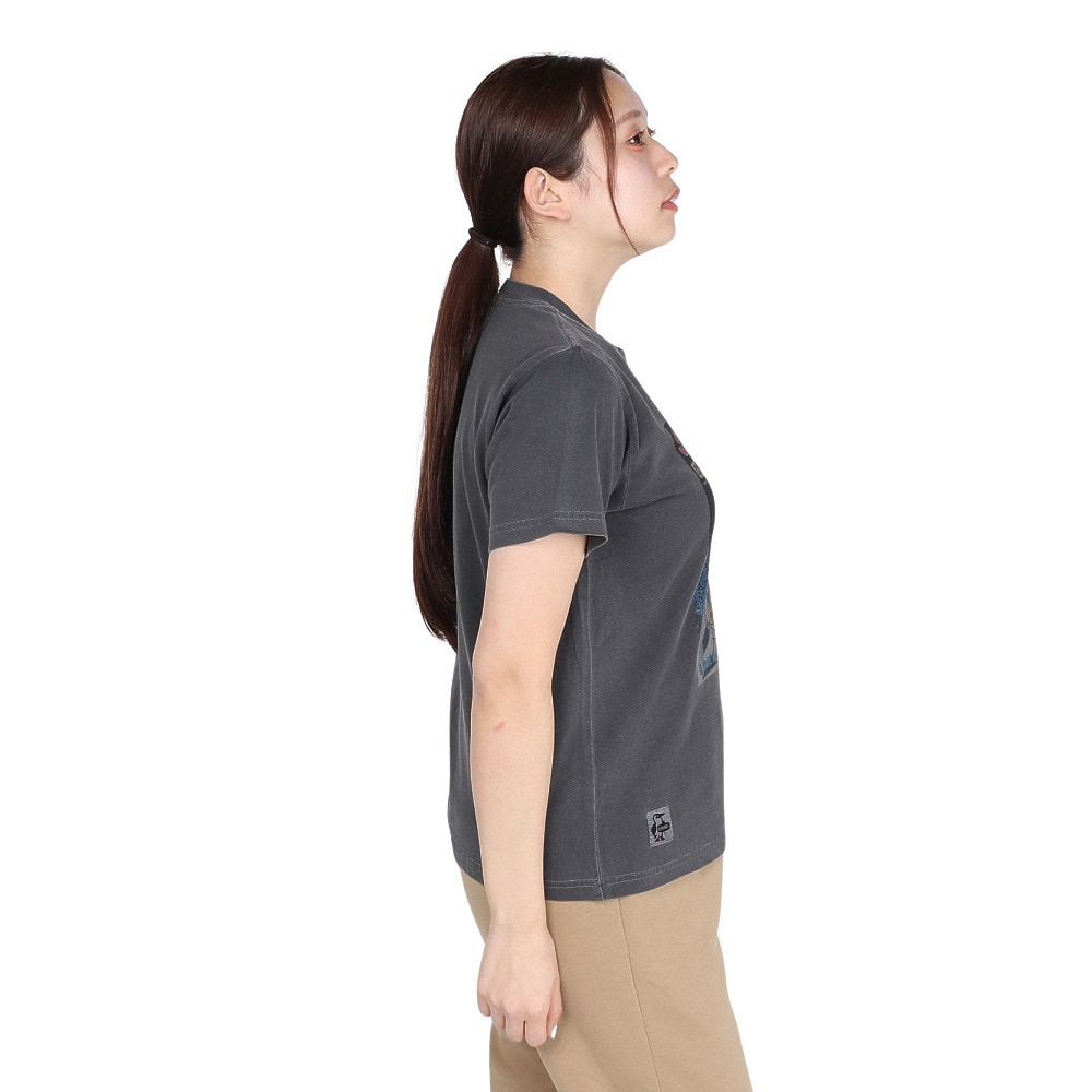 チャムス（CHUMS）（レディース）Star Hrcn 半袖Tシャツ CH11-2529-K001