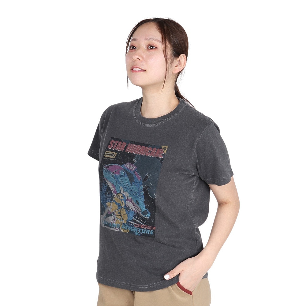 チャムス（CHUMS）（レディース）Star Hrcn 半袖Tシャツ CH11-2529-K001