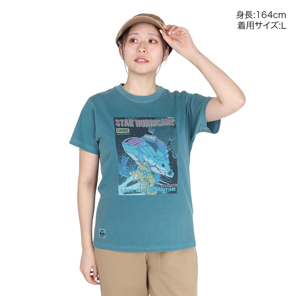 チャムス（CHUMS）（レディース）Star Hrcn 半袖Tシャツ CH11-2529-T041