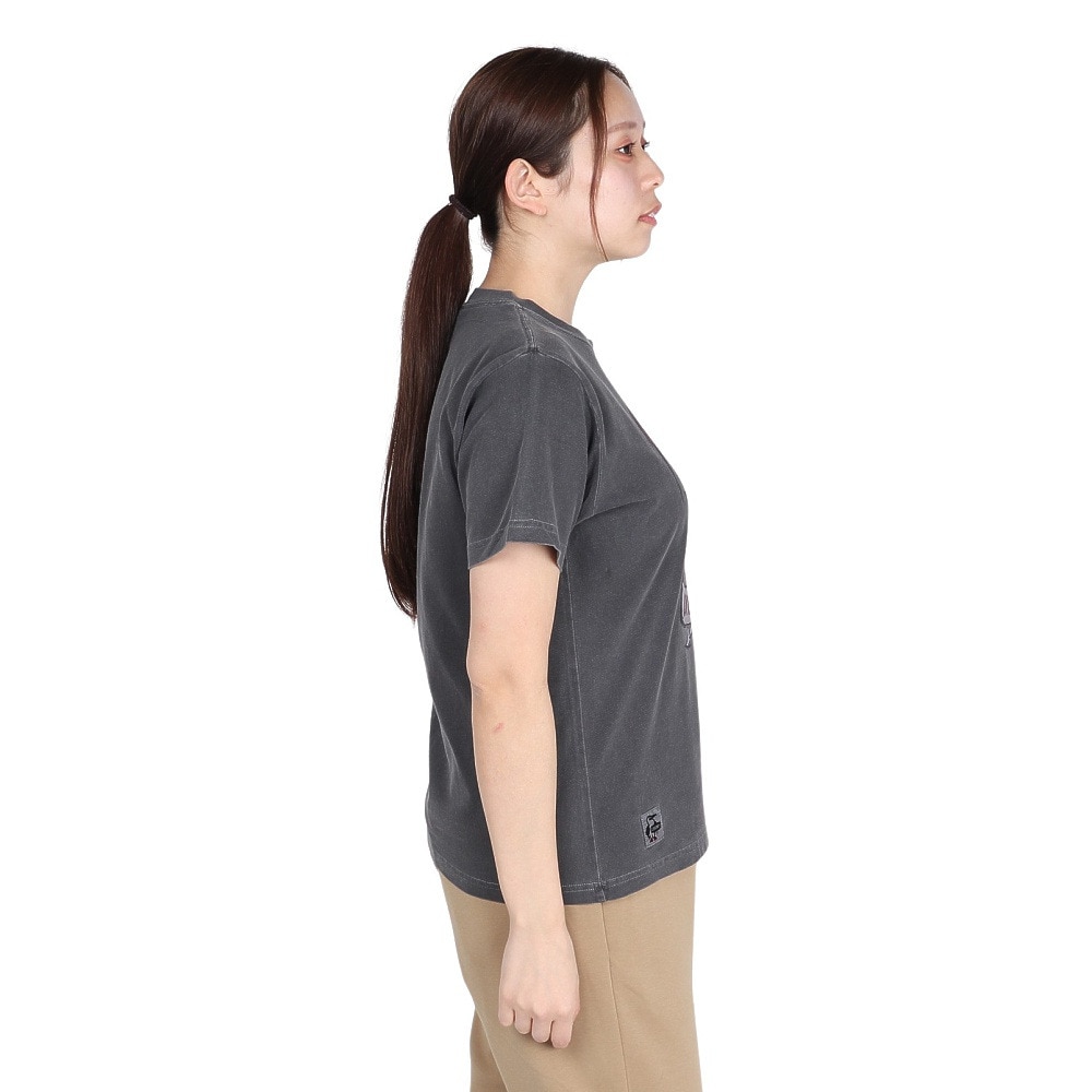 チャムス（CHUMS）（レディース）70 メタルバンド 半袖Tシャツ CH11-2533-K001