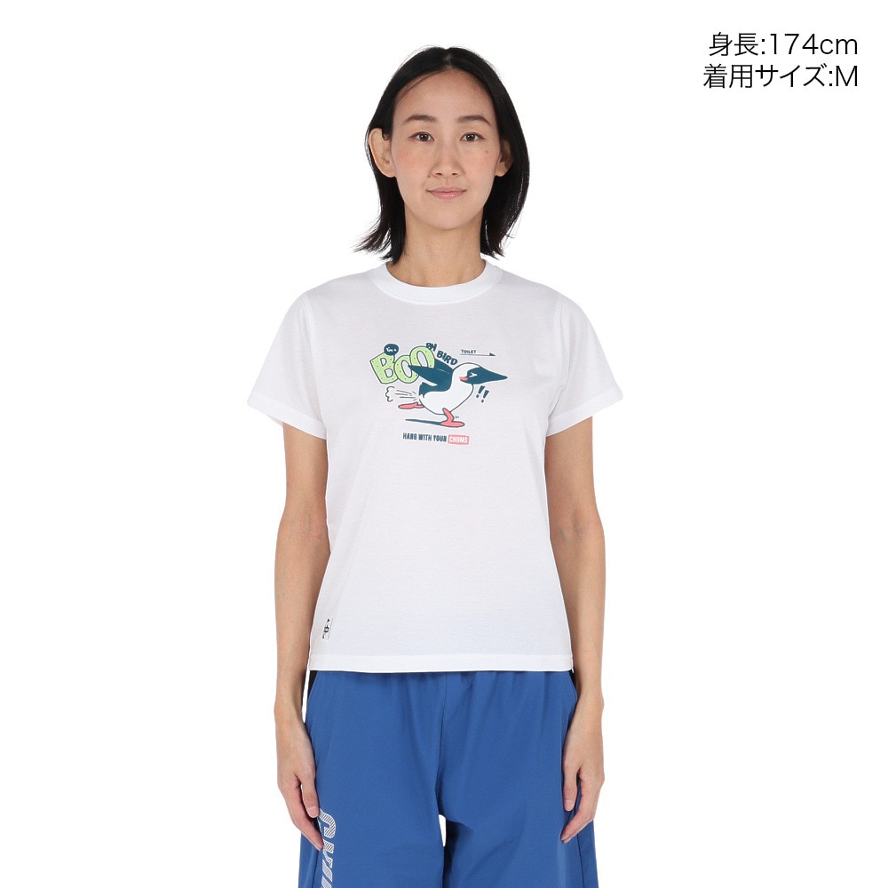 チャムス（CHUMS）（レディース）ブービー ドライ Tシャツ CH11-2535-W001