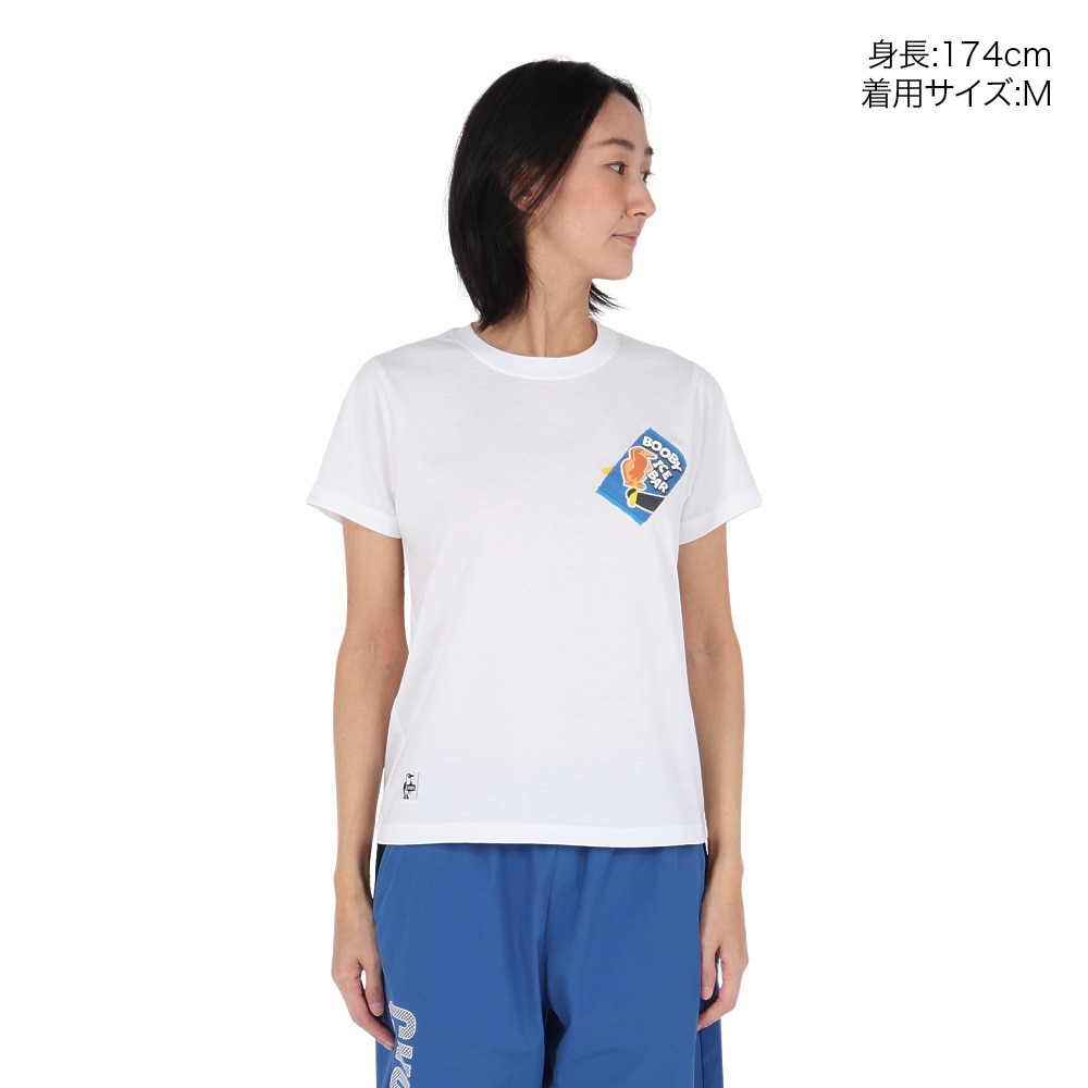 チャムス（CHUMS）（レディース）HAVE A SWEET DAY!! ドライ Tシャツ CH11-2536-W001