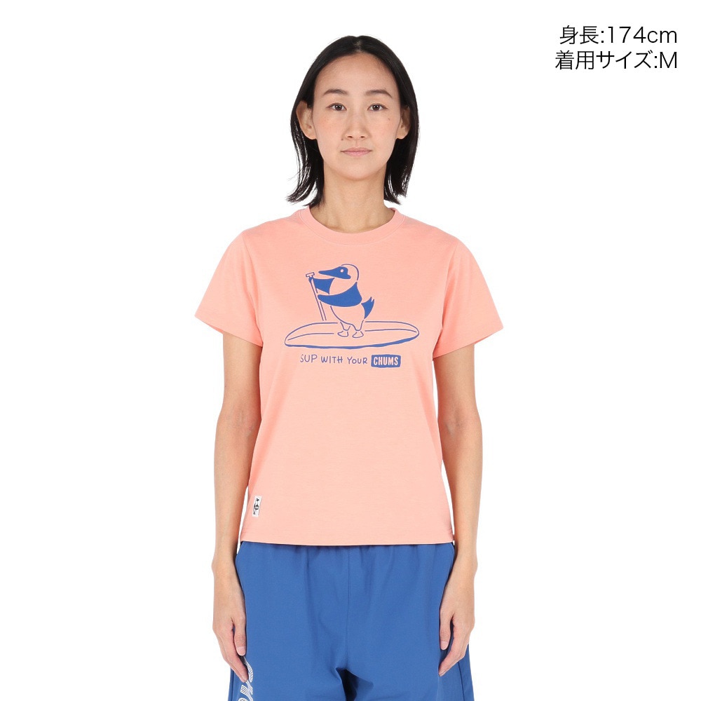 チャムス（CHUMS）（レディース）ブービー Sup ドライ Tシャツ CH11-2540-R018