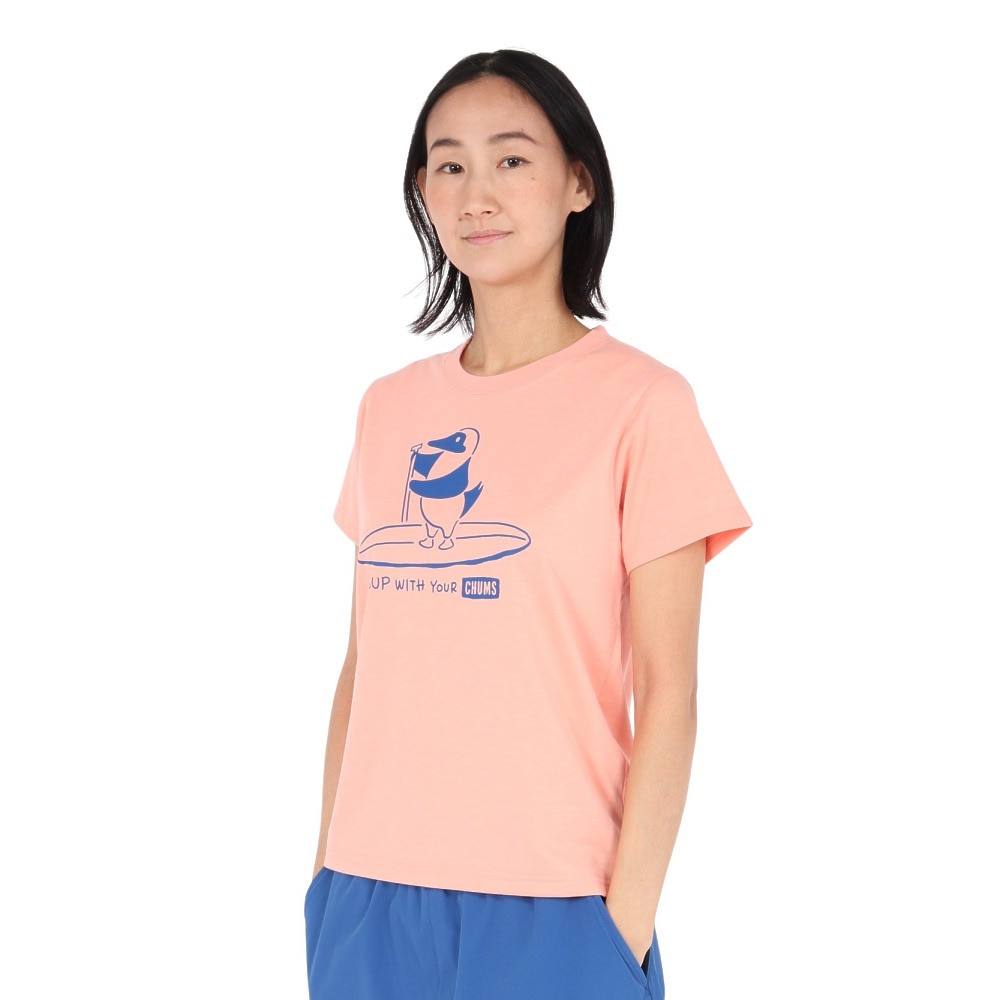 チャムス（CHUMS）（レディース）ブービー Sup ドライ Tシャツ CH11-2540-R018