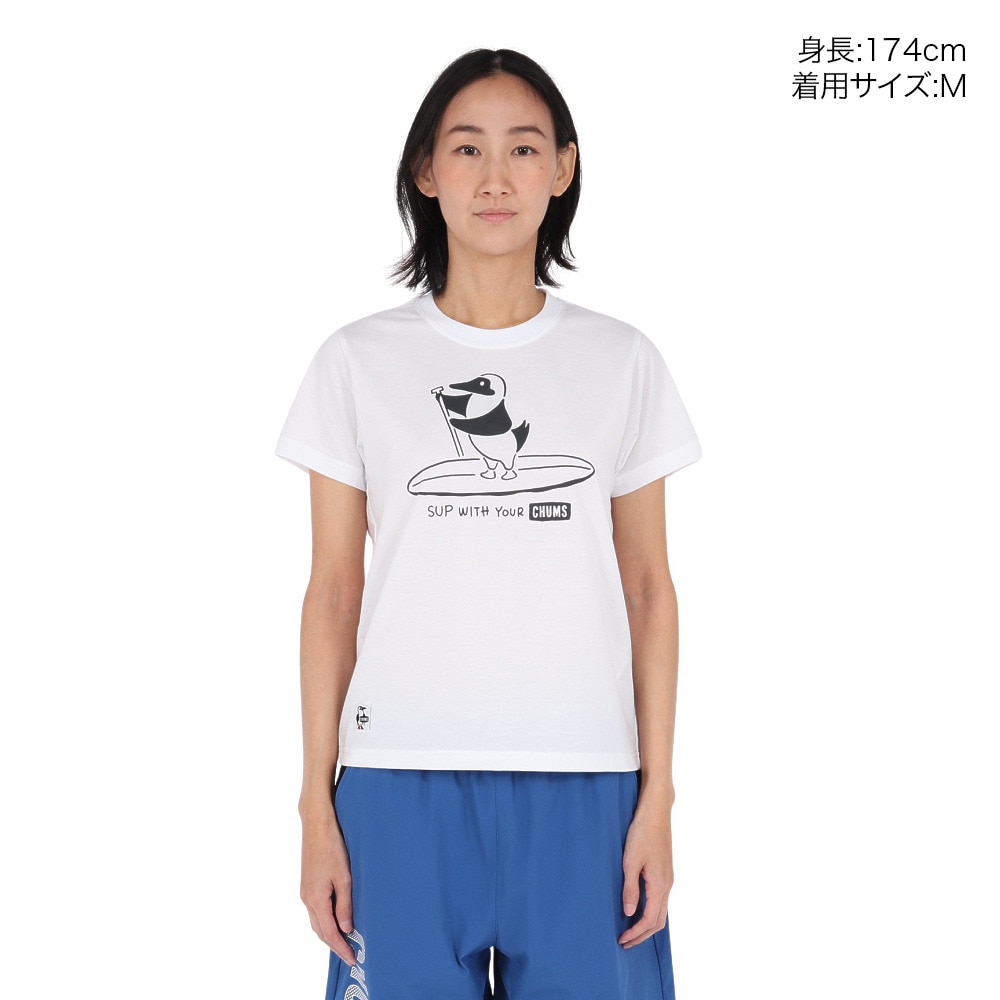 チャムス（CHUMS）（レディース）ブービー Sup ドライ Tシャツ CH11-2540-W001