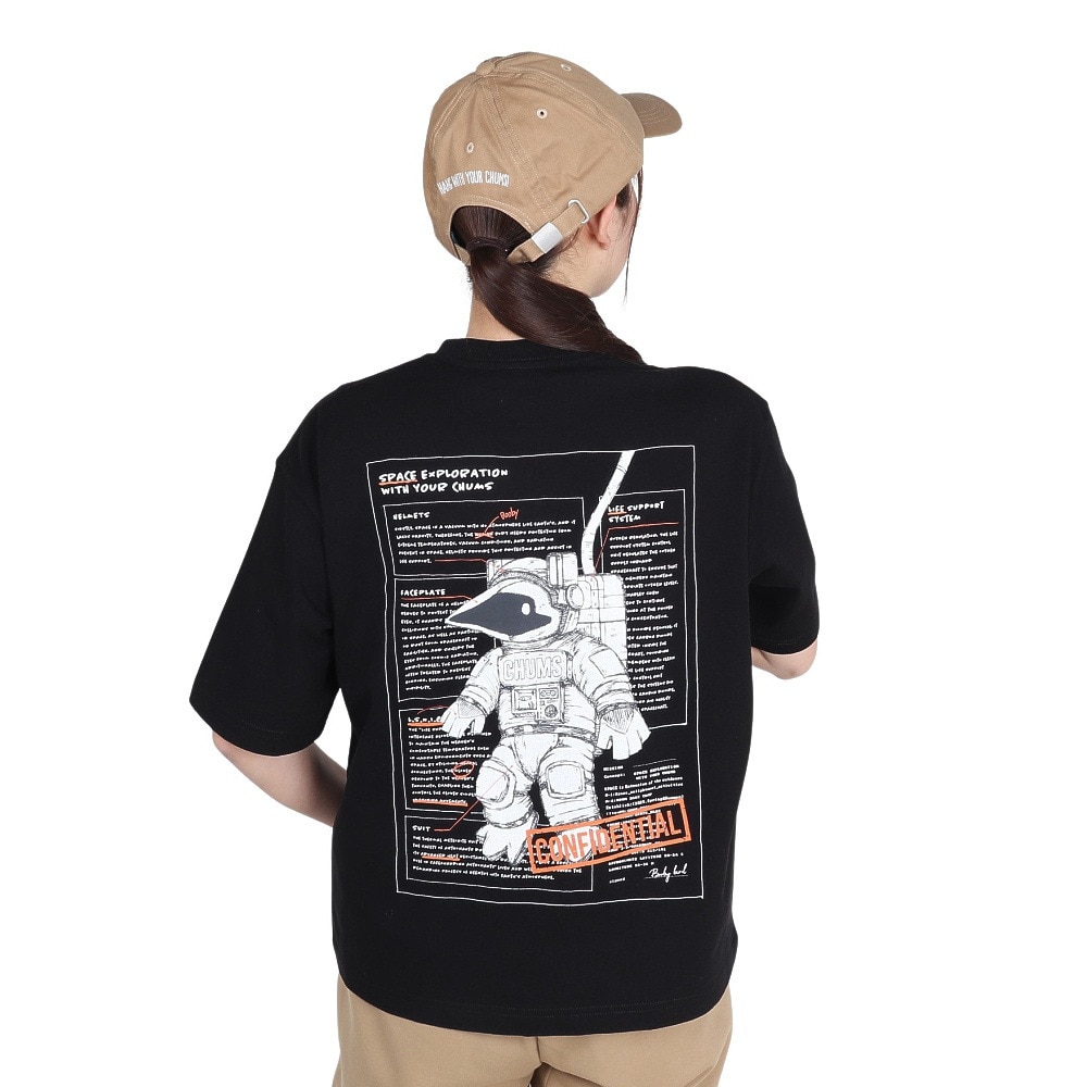 チャムス（CHUMS）（レディース）ブービー スペーススーツ Tシャツ CH11-2546-K001