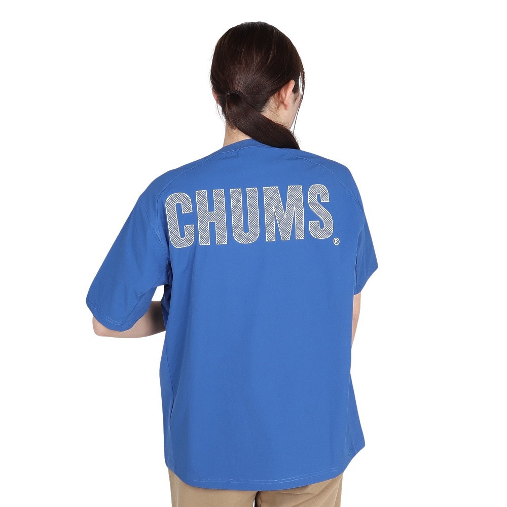 チャムス（CHUMS）（レディース）エアトレイルストレッチ Tシャツ CH11-2580-A001