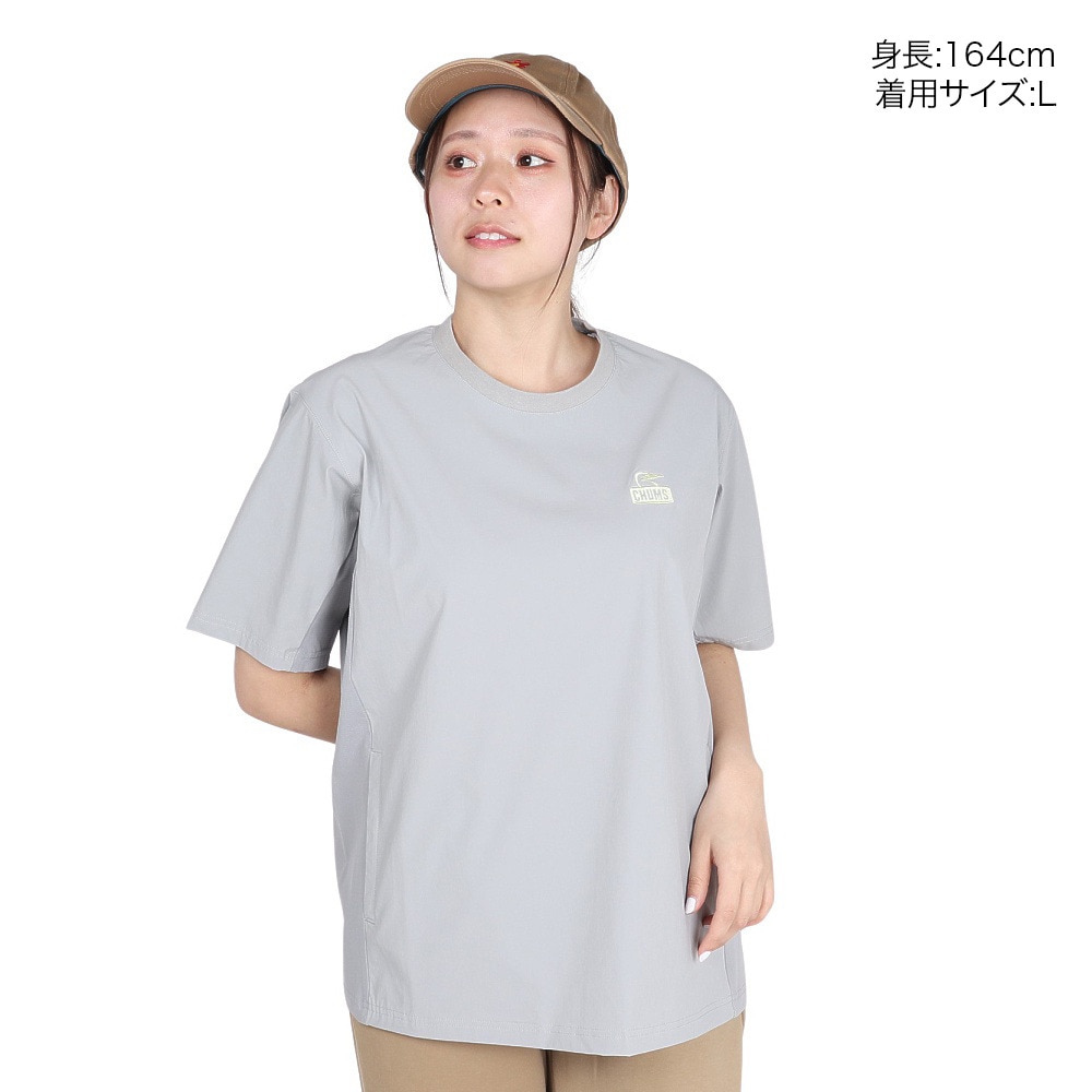 チャムス（CHUMS）（レディース）エアトレイルストレッチ Tシャツ CH11-2580-G001