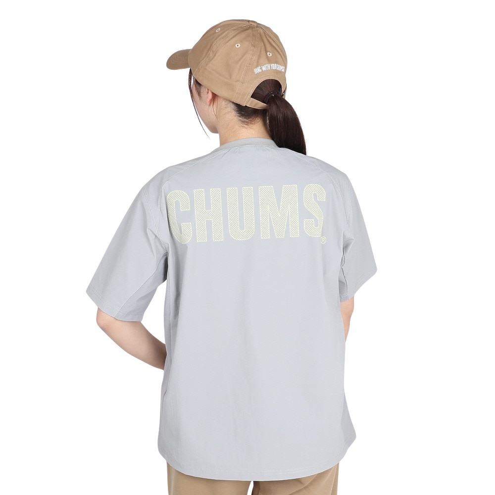 チャムス（CHUMS）（レディース）エアトレイルストレッチ Tシャツ CH11-2580-G001