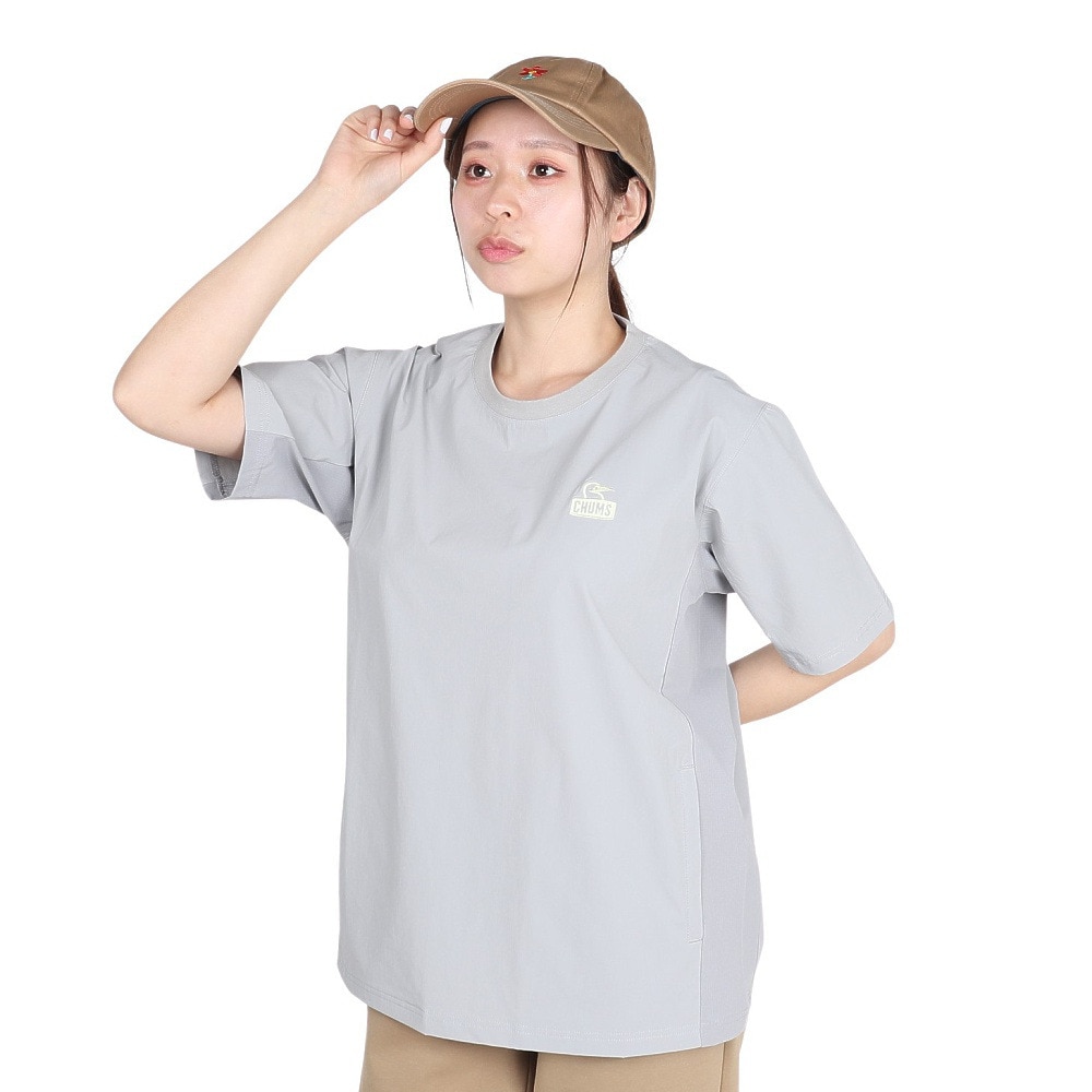 チャムス（CHUMS）（レディース）エアトレイルストレッチ Tシャツ CH11-2580-G001