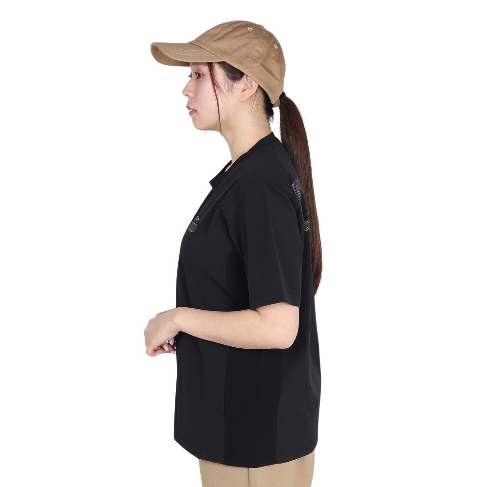 チャムス（CHUMS）（レディース）エアトレイルストレッチ Tシャツ CH11-2580-K001