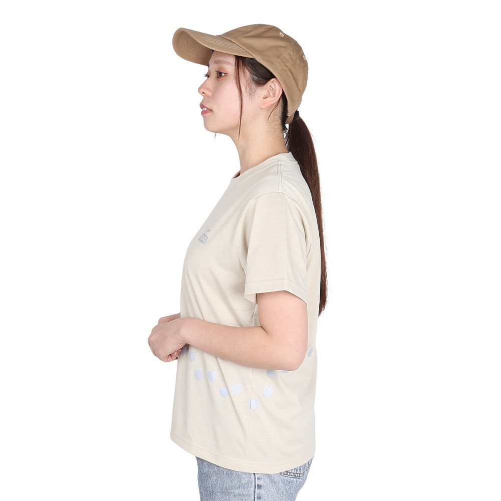 チャムス（CHUMS）（レディース）ブービー Foot ドライ 半袖Tシャツ CH11-2569-G057