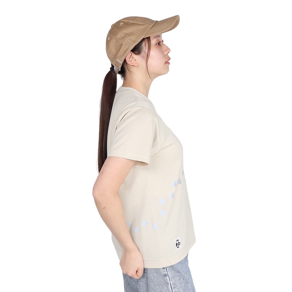 チャムス（CHUMS）（レディース）ブービー Foot ドライ 半袖Tシャツ CH11-2569-G057