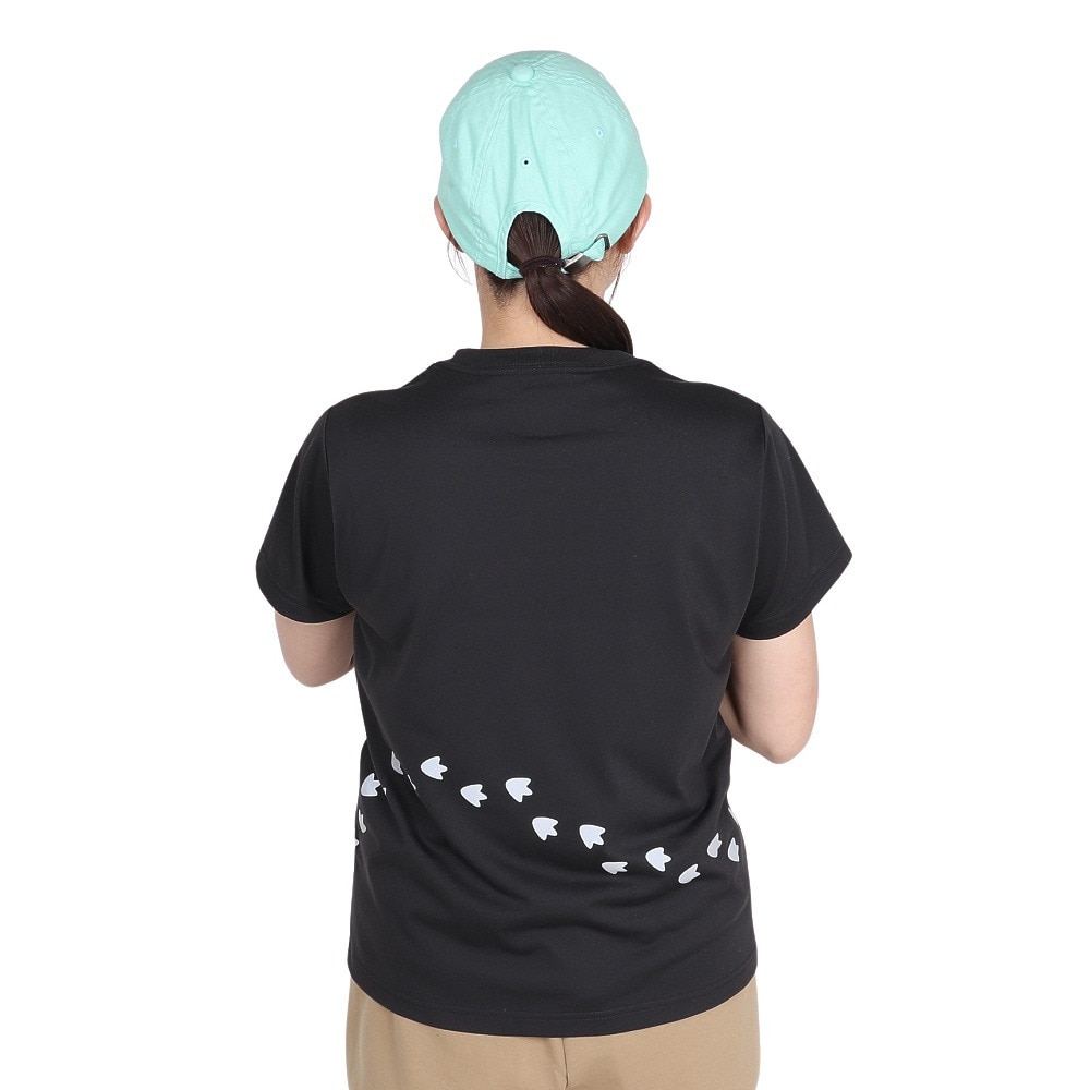 チャムス（CHUMS）（レディース）ブービー Foot ドライ 半袖Tシャツ CH11-2569-K001