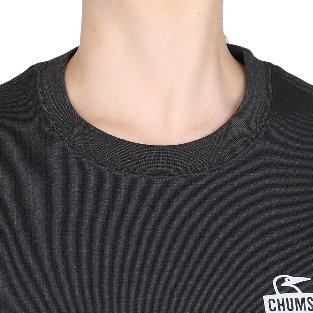 チャムス（CHUMS）（レディース）ブービー Foot ドライ 半袖Tシャツ CH11-2569-K001