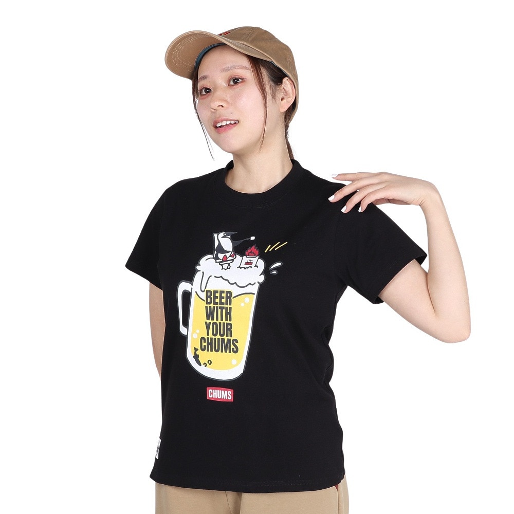 チャムス（CHUMS）（レディース）AtBg 乾杯 Tシャツ CH11-2570-K001