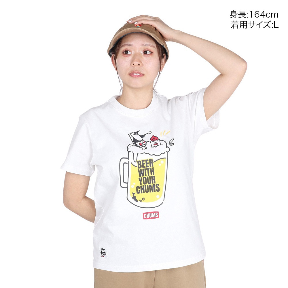 チャムス（CHUMS）（レディース）AtBg 乾杯 Tシャツ CH11-2570-W001