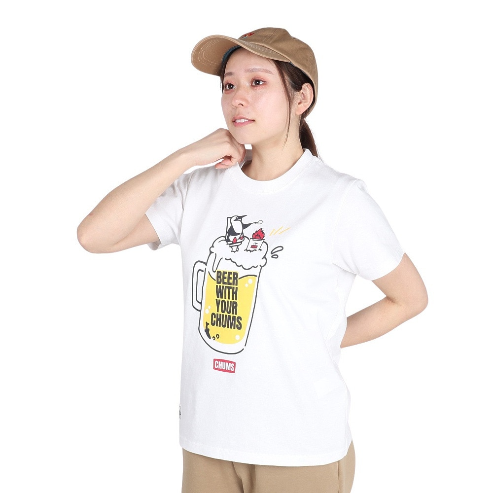 チャムス（CHUMS）（レディース）AtBg 乾杯 Tシャツ CH11-2570-W001