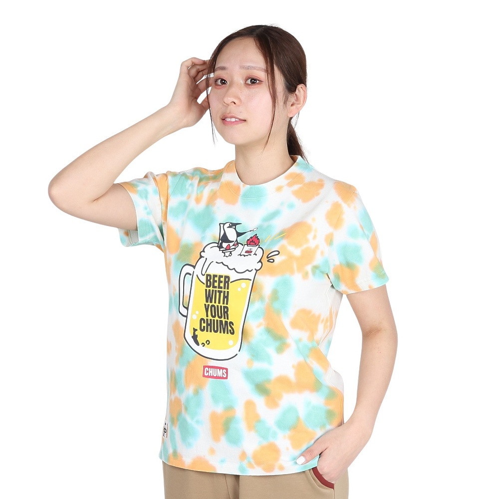 チャムス（CHUMS）（レディース）AtBg 乾杯 Tシャツ CH11-2570-Z358