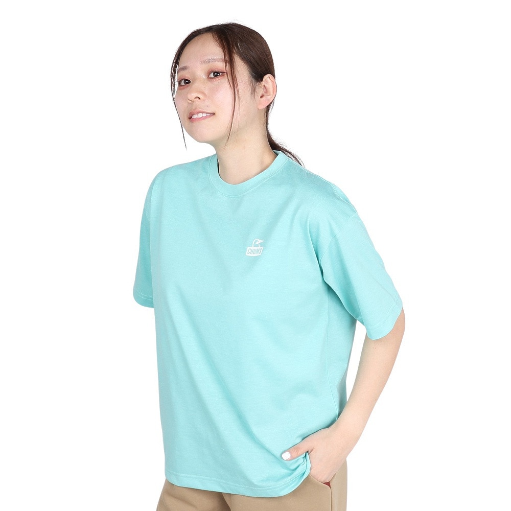 チャムス（CHUMS）（レディース）ブービー Face ドライ 半袖Tシャツ CH11-2571-M062