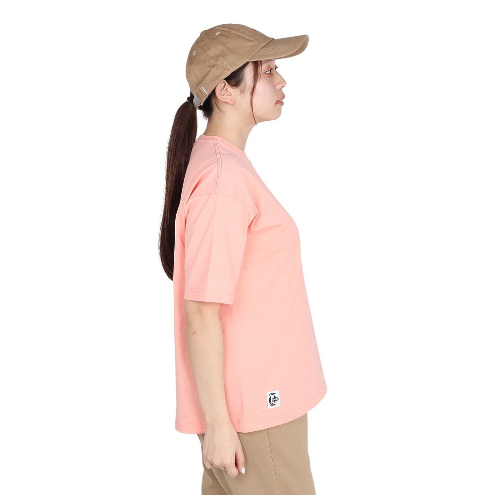 チャムス（CHUMS）（レディース）ブービー Face ドライ 半袖Tシャツ CH11-2571-R018
