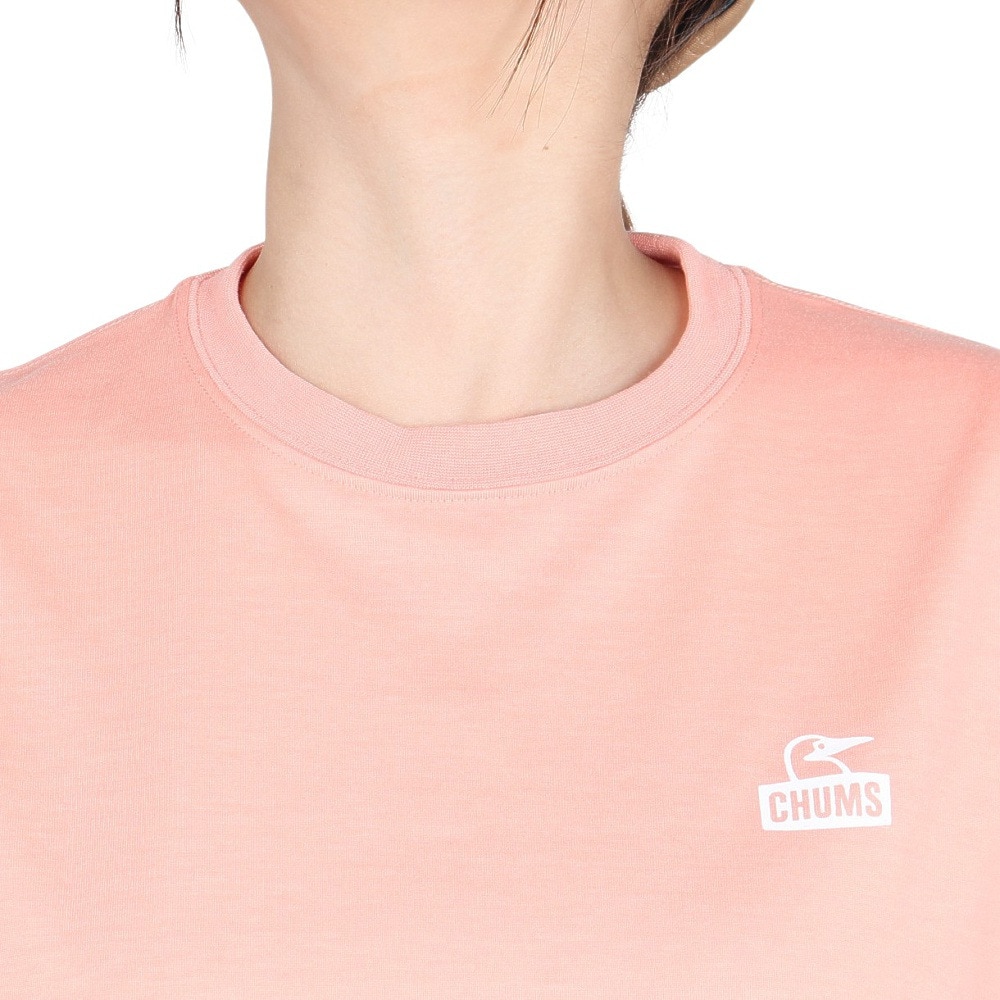 チャムス（CHUMS）（レディース）ブービー Face ドライ 半袖Tシャツ CH11-2571-R018