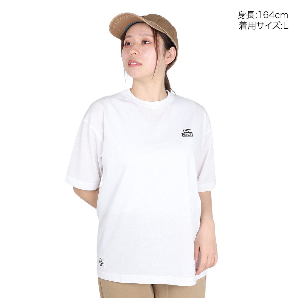 チャムス（CHUMS）（レディース）ブービー Face ドライ 半袖Tシャツ CH11-2571-W001