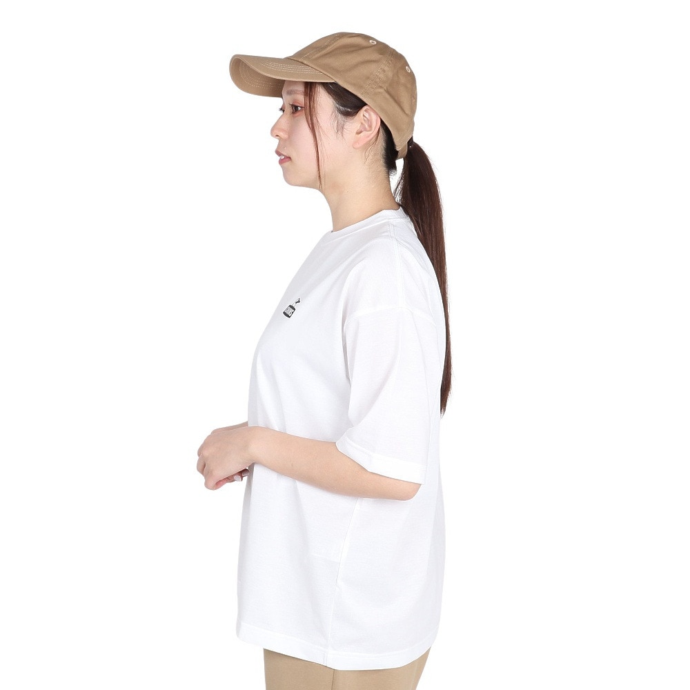 チャムス（CHUMS）（レディース）ブービー Face ドライ 半袖Tシャツ CH11-2571-W001