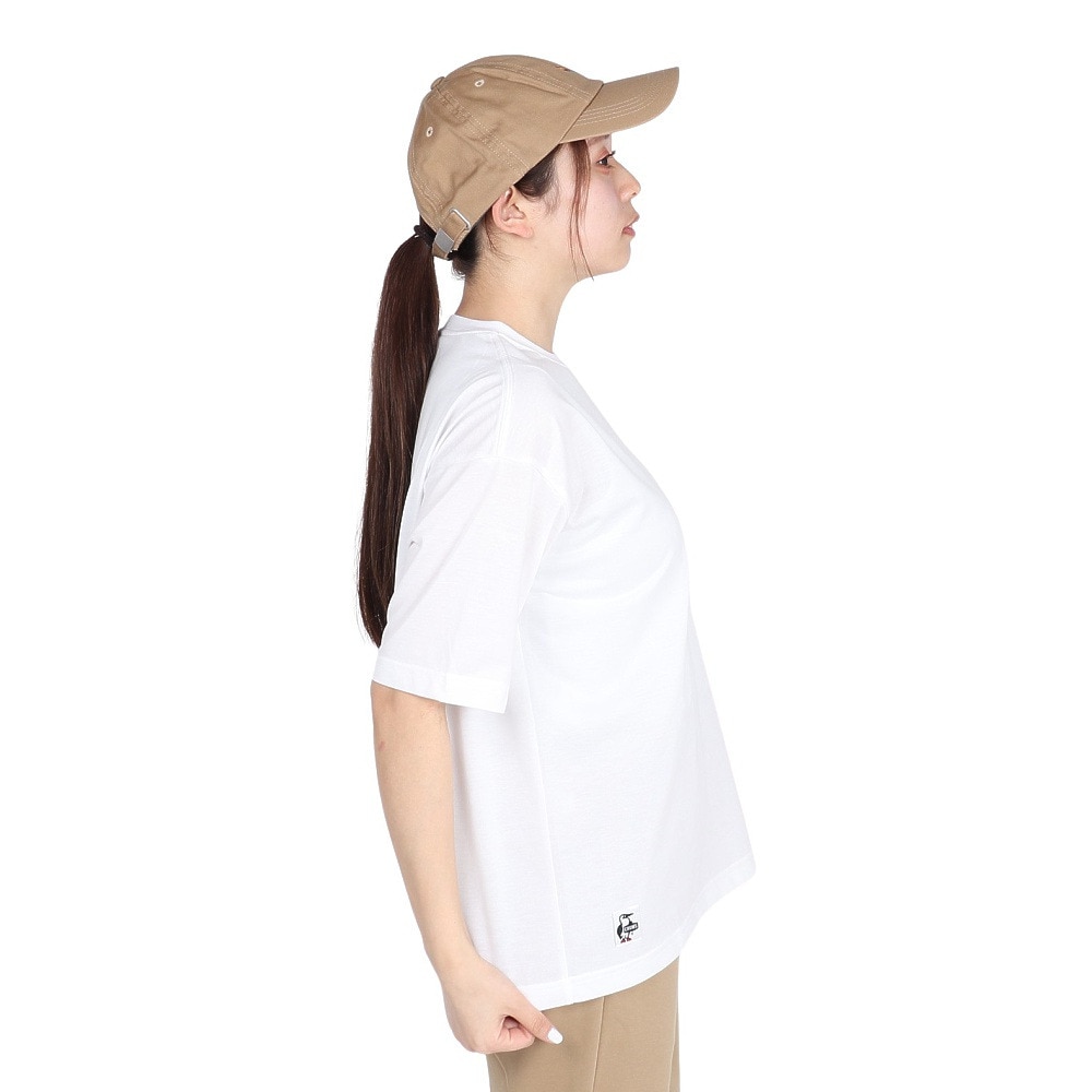 チャムス（CHUMS）（レディース）ブービー Face ドライ 半袖Tシャツ CH11-2571-W001