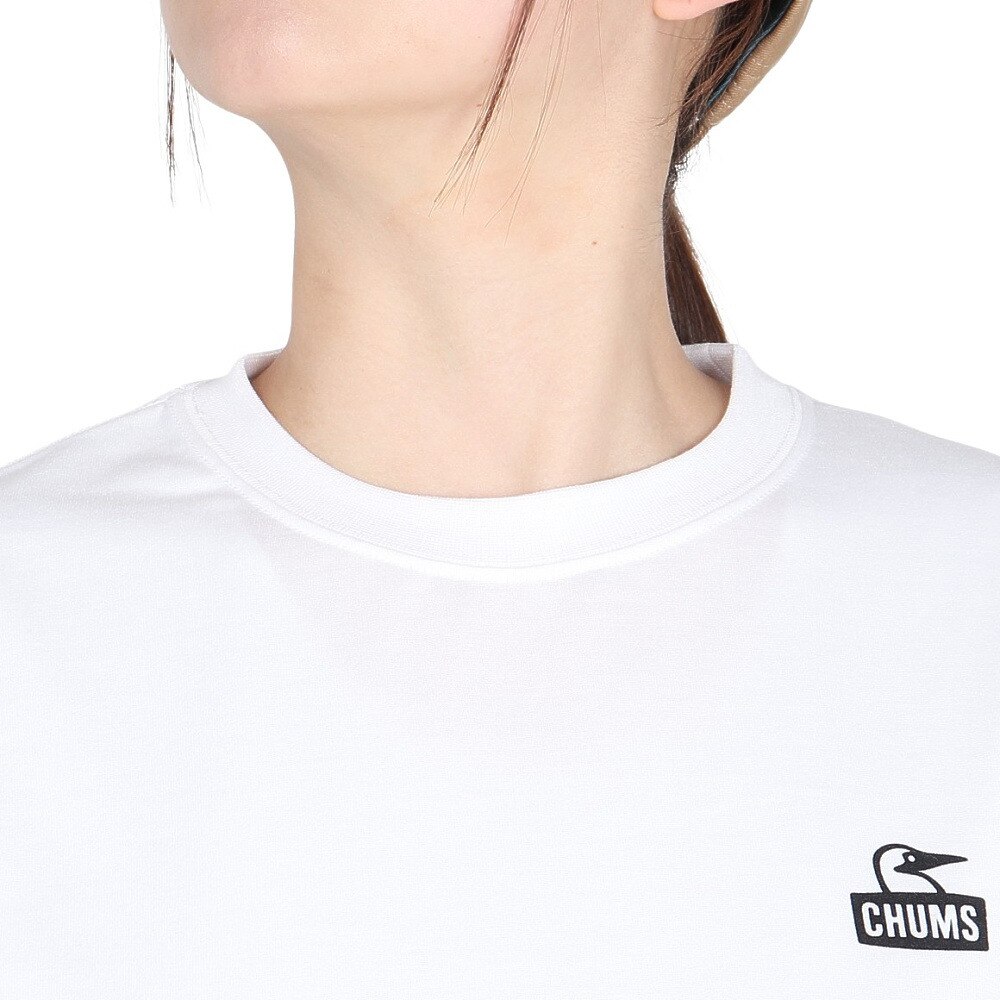 チャムス（CHUMS）（レディース）ブービー Face ドライ 半袖Tシャツ CH11-2571-W001