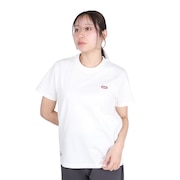 (レディース)半袖Tシャツ エルブレスコラボ LB ロゴ Glow Tシャツ CH11-2574-W001 ホワイト 蓄光 綿100