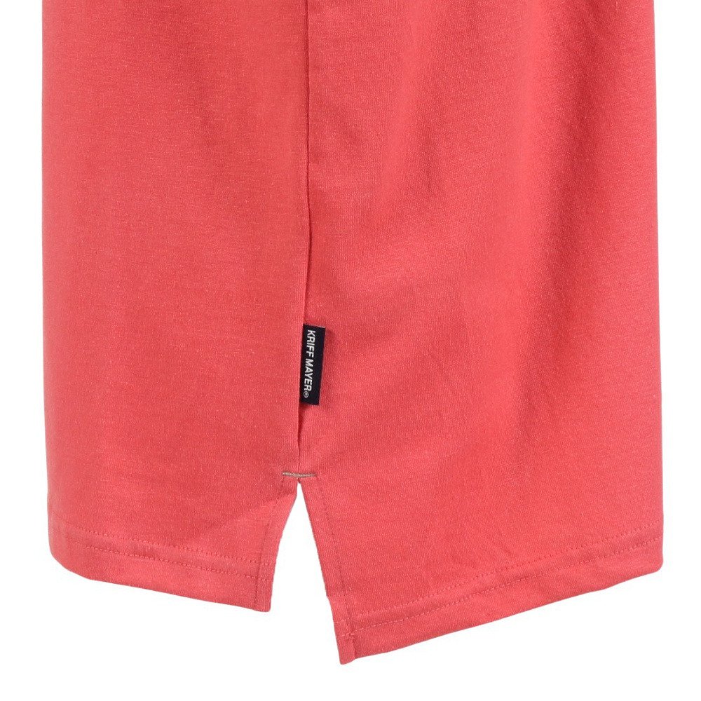 クリフメイヤー（KRIFF MAYER）（レディース）柄ロゴ半袖Tシャツ W2546305:35:RED
