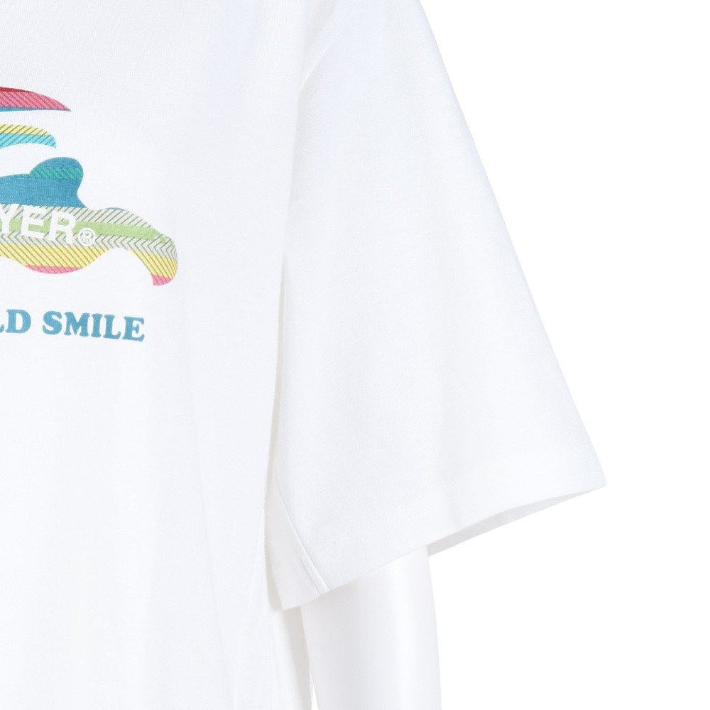 クリフメイヤー（KRIFF MAYER）（レディース）柄ロゴ半袖Tシャツ W2546305:5:OFF