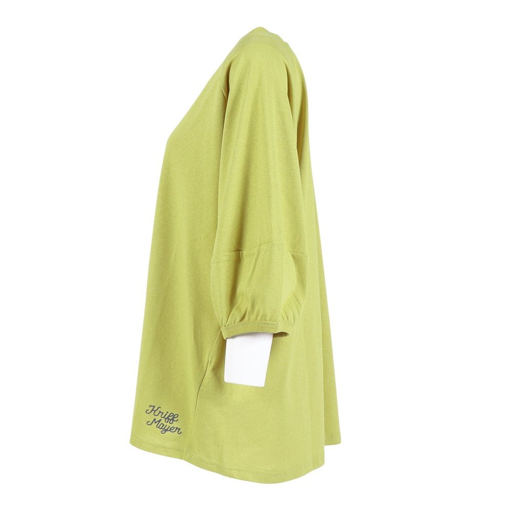 クリフメイヤー（KRIFF MAYER）（レディース）ウェットプロテクトランタンスリーブTシャツ W2547817:56:MUSTARD
